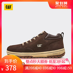 CAT卡特牛皮革男子EARN休闲鞋板鞋P717959H3EMA33
