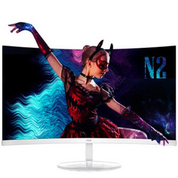 AOC AOC CU32N2 31.5英寸VA显示器 （4K 1500R 121%sRGB）