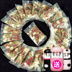 花临天下 金银花菊花茶枸杞茶花茶组合  10g*15袋 *2件