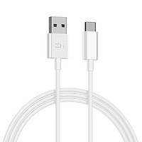 ZMI 紫米 USB Type-C 高配版数据线 5A快充 白色 1m