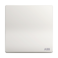装修党：ABB 轩致雅典白 AF127 一开单控开关 3只装