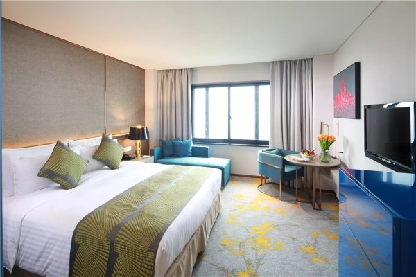 上海虹桥郁锦香宾馆(原虹桥宾馆)1晚+双早+下午茶/自助晚餐