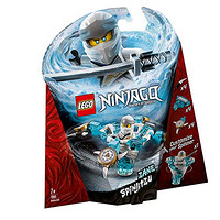 LEGO 乐高 拼插类玩具 Ninjago 旋风陀螺：寒冰忍者赞​ 70661 7+岁 积木玩具(3月新品)