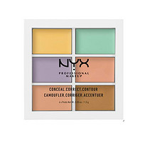 凑单品：NYX Professional Makeup 6色修容遮瑕盘