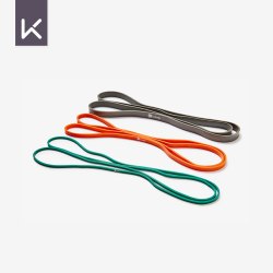 Keep 旗舰店阻力带弹力绳健身男女运动训练引体向上伸展带拉力瑜伽 (黑色)