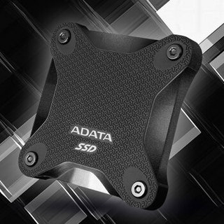 ADATA 威刚 SD600Q 移动固态硬盘 (黑色、480GB)