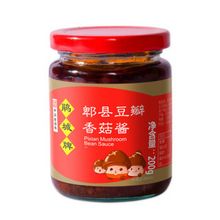 juanchengpai 鹃城牌 郫县豆瓣香菇酱 (200g、瓶装)