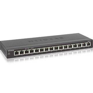 NETGEAR美国网件 GS316 16口千兆以太网交换机 网络监控分线器