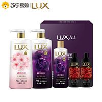 1日10点：LUX 力士 精油香氛沐浴露套装 （幽莲魅肤1kg+幽莲魅肤350g+桃花浅香1kg+恒永慕爱100g*2） *2件