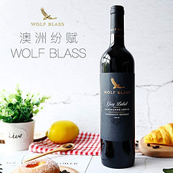 Wolf Blass 纷赋 灰牌赤霞珠设拉子红葡萄酒 750ml 