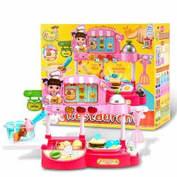 YOUNG TOYS 托宝兄弟 女童过家家厨房情景仿真玩具小豆娃娃小妮娃娃美味厨房组