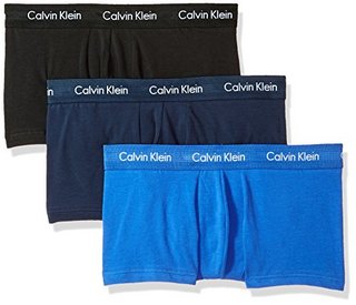 Calvin Klein 卡尔文·克莱恩 男式 棉质平角内裤3件装