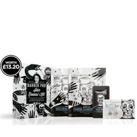 BARBER 男士护肤面膜套装（男士面膜23g+男士眼膜20ml+泡沫面膜+清洁面膜泥7g）