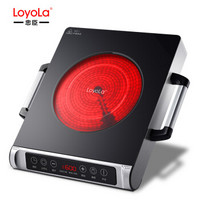 忠臣（loyola）电陶炉茶炉家用升级加厚全面板加宽双提手LH-1803SE *3件