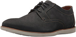 Clarks 男式 Raharto Plain 牛津鞋