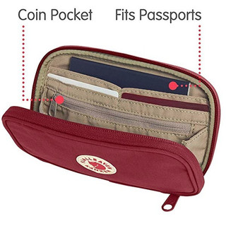 Fjallraven 瑞典北极狐 23781 Kanken Travel Wallet 中性款旅行用钱包