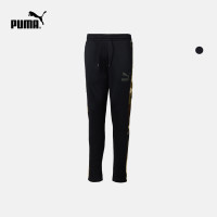 PUMA 彪马 578332 男子拼接抽绳运动长裤