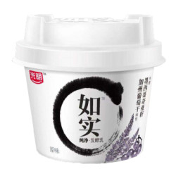 光明 如实  奇亚籽葡萄干 135g*3 发酵乳酸奶酸牛奶 *14件