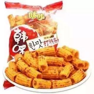 狗牙儿 味咔打糕条 韩辣味 锅巴 辣条小吃 260g *2件