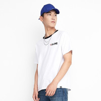 李 Lee X-LINE L346151AZ 男款棉撞色短袖T恤
