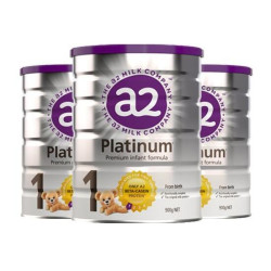 a2 艾尔 Platinum 白金版 婴幼儿奶粉 1段 900g 3罐装 