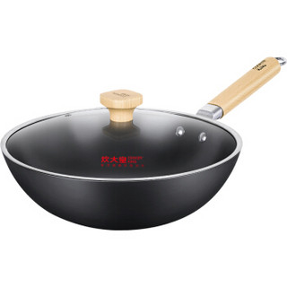 COOKER KING 炊大皇 无涂层熟铁锅 32CM *2件 +凑单品