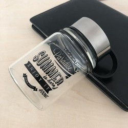 Spring wind 馨南风 玻璃杯 黑色 400ml