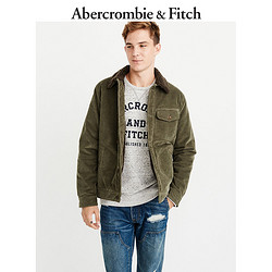 Abercrombie & Fitch男装 仿羊羔绒灯芯绒夹克 223806-1 AF