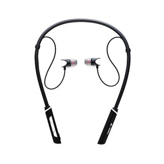 雷柏（Rapoo） VM210 颈挂式蓝牙耳机 运动耳机 无线耳机 入耳式耳机 游戏耳机 手机通话耳机 黑色