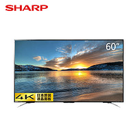 SHARP 夏普 LCD-60MY5100A 60英寸 4K液晶电视 