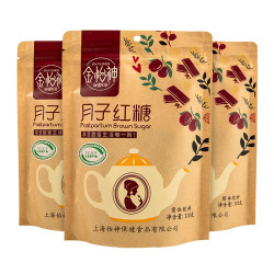 金怡神 月子红糖 320g*3袋