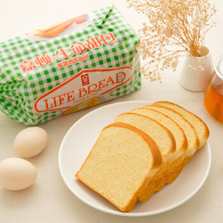 Garden 嘉顿 生命面包方包 鸡蛋蜜糖新鲜面包 营养早餐下午茶零食450g/袋