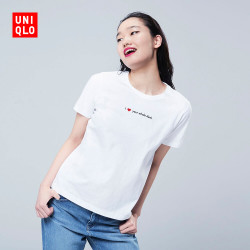 优衣库 UNIQLO 优衣库 417668 女装 (UT) M.July印花T恤 