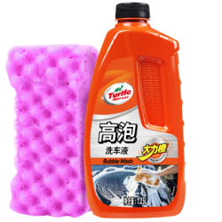 Turtle Wax 龟牌多泡洗车水蜡 瓜香香甜型 通用色 1.25L