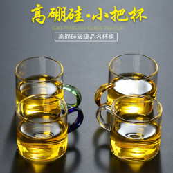 佳偶 玻璃茶杯 100ml 4个