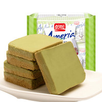 PANPAN FOODS 盼盼 梅尼耶干蛋糕 (100g、抹茶味、袋装、10枚)