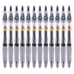 M&G 晨光  GP1008 按动式中性笔 0.5mm 黑色 12支