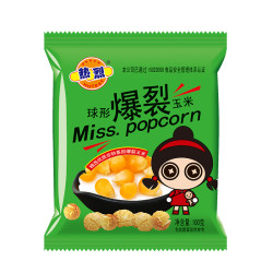 Hotest 热烈 微波球形爆米花 100g*10包 