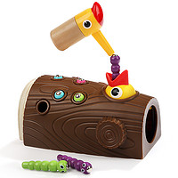 特宝儿 宝宝抓虫玩具儿童智力开发捉虫游戏早教益智钓鱼玩具 2岁以上 *4件
