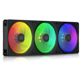 COOLERMASTER 酷冷至尊 MasterFan SF360R 机箱风扇 120mm RGB