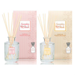 KOBAYASHI 小林制药 Sawaday 精油香薰棒组合（粉色花果香70ml+橙色甘橘香70ml）