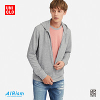小编精选：优衣库 瞬间防晒一件搞定 UNIQLO 优衣库 AIRism 防晒连帽开衫