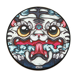 JANE WYATT 简·悦 中国风 锁边鼠标垫 30cm圆形/90*40cm
