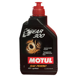 摩特（MOTUL）GEAR300 75W90 手动变速箱油 GL-4级 1L