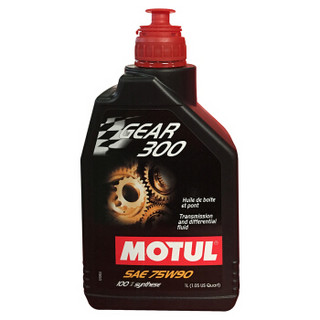 摩特（MOTUL）GEAR300 75W90 手动变速箱油 GL-4级 1L