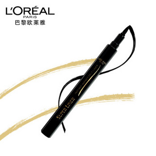 巴黎欧莱雅L'OREAL PARIS 欧莱雅美眸深邃极细眼线水笔 0.5g 黑色