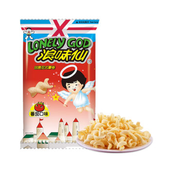 旺旺 浪味仙 膨化食品 零食薯片 番茄味 30g