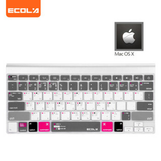 宜客莱（ECOLA）苹果笔记本电脑键盘膜Macbook Air11.6英寸Mac版保护膜贴膜 EA012S