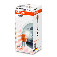欧司朗(OSRAM)转向灯 单丝桔黄色 PY21W 10支装
