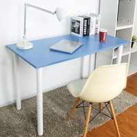 尼德 亚当系列E1级环保书桌子家用AC2JW-E1（120*60）蓝面白腿